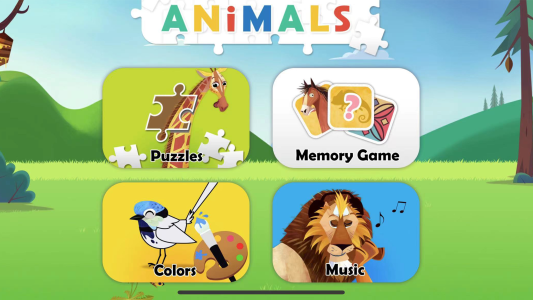 اسکرین شات 1 بازی Miga Animals:Offline Game