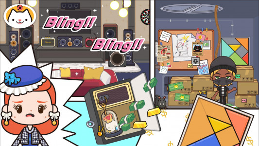 اسکرین شات 2 برنامه Miga Town: My Apartment