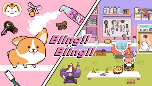 اسکرین شات 3 برنامه Miga Town: My Pets