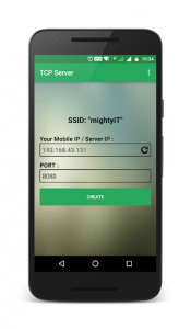 اسکرین شات 1 برنامه TCP Server