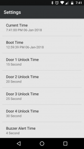 اسکرین شات 3 برنامه Finger Print Door Lock