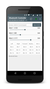 اسکرین شات برنامه Bluetooth Controller HC-05 3