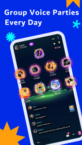 اسکرین شات 2 برنامه MIGO Live-Voice and Video Chat