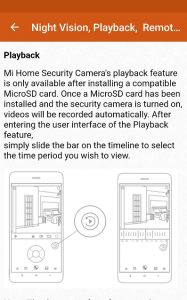 اسکرین شات برنامه Guide for Mi Home Security Camera 360 3