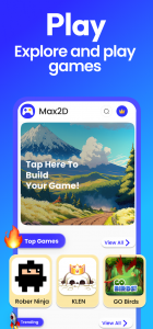 اسکرین شات برنامه Max2D: Game Maker, Game Engine 3