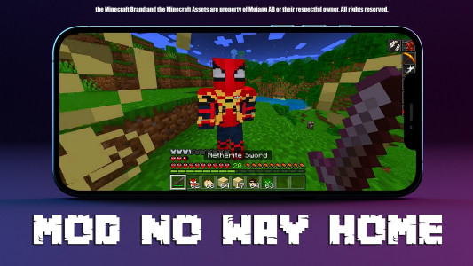 اسکرین شات برنامه Map Spider Man No Way Home 1