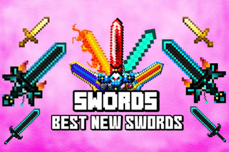 New Swords in Minecraft Pocket Edition (Ultimate Sword Addon That Adds More  Swords!) 