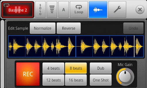 اسکرین شات برنامه SPC - Music Drum Pad Demo 4