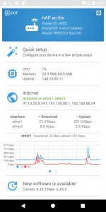 اسکرین شات برنامه MikroTik Pro 2