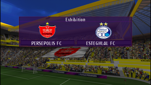 اسکرین شات بازی فوتبال PES 2020 گزارش فارسی,انگلیسی (لیگ برتر کامل) 9