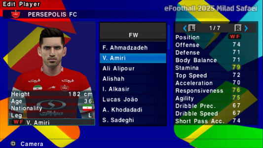 اسکرین شات بازی ‏شبیه ساز efootball 2025 (گزارش فارسی) 20