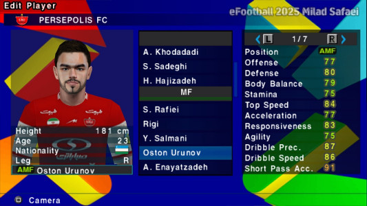اسکرین شات بازی ‏شبیه ساز efootball 2025 (گزارش فارسی) 22