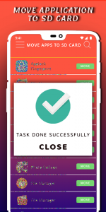 اسکرین شات برنامه Move Application To SD Card 4