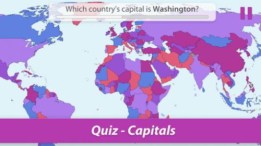 اسکرین شات برنامه StudyGe - Geography, capitals, flags, countries 2