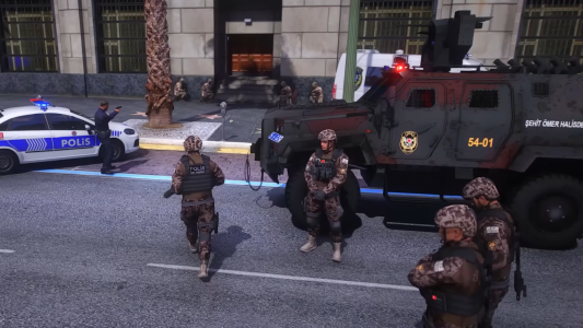 اسکرین شات بازی Military Police Bank Robbery 4