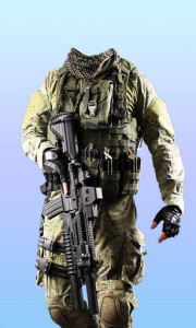اسکرین شات برنامه Military Photo Suit : Military Photo Editor 1