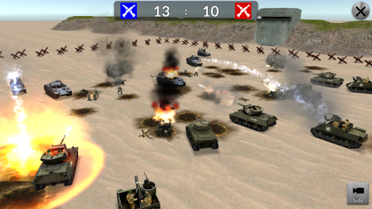 اسکرین شات بازی WW2 Battle Simulator 6