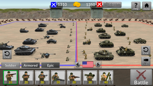 اسکرین شات بازی WW2 Battle Simulator 7