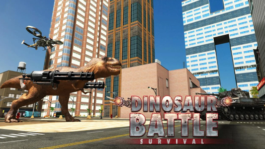 اسکرین شات 1 بازی Dinosaur War - BattleGrounds