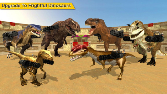 اسکرین شات بازی Dinosaur Shooting Games- Counter Attack 2