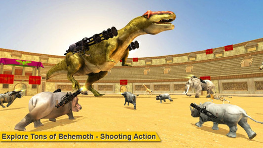 اسکرین شات بازی Dinosaur Shooting Games- Counter Attack 3