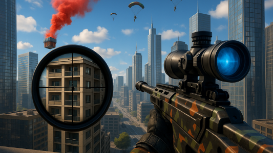 اسکرین شات 4 بازی Counter Sniper Shooting Game