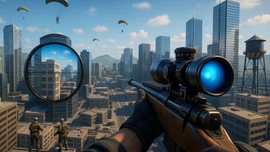 اسکرین شات 2 بازی Counter Sniper Shooting Game