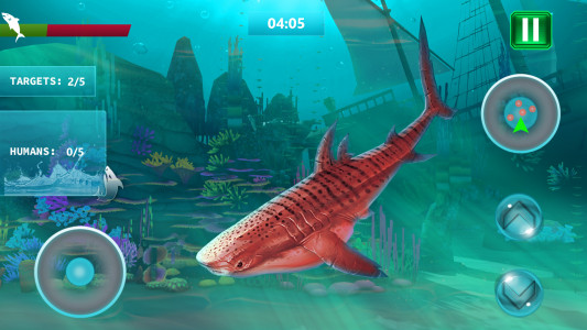 اسکرین شات بازی Shark Attack Sim: Hunting Game 8