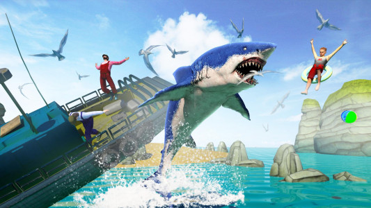 اسکرین شات بازی Shark Attack Sim: Hunting Game 5