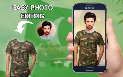 اسکرین شات برنامه Pakistan Army Photo Suit Editor 2021 8