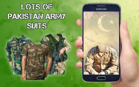 اسکرین شات برنامه Pakistan Army Photo Suit Editor 2021 1