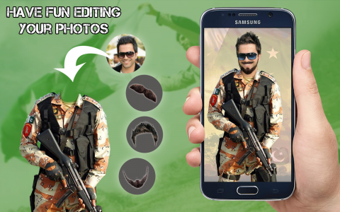 اسکرین شات برنامه Pakistan Army Photo Suit Editor 2021 2