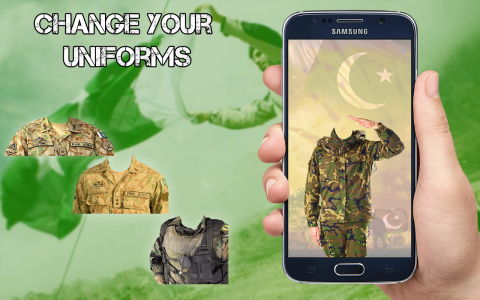 اسکرین شات برنامه Pakistan Army Photo Suit Editor 2021 4
