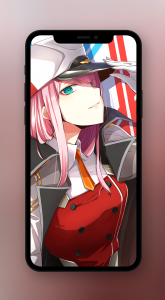 اسکرین شات برنامه Zero Two Anime Wallpaper HD 4K 8