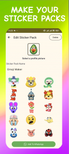 اسکرین شات 3 برنامه Emoji Maker: Emojis & Stickers