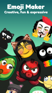 اسکرین شات 1 برنامه Emoji Maker: Emojis & Stickers