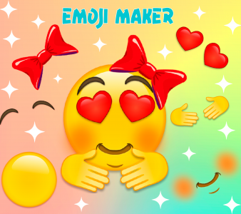 اسکرین شات برنامه Emoji Maker - Emoji Stickers 1