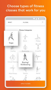 اسکرین شات برنامه MINDBODY: Fitness classes, spa, yoga, & local gyms 3