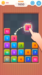 اسکرین شات 4 بازی Merge Puzzle: Number Games