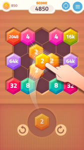 اسکرین شات 8 بازی Merge Puzzle: Number Games