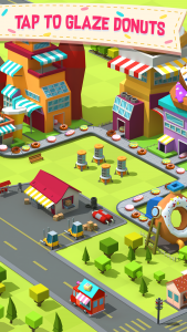 اسکرین شات بازی Donut Factory Tycoon Games 1