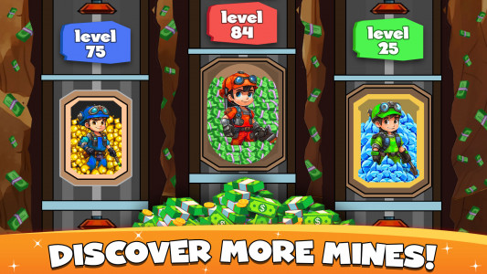 اسکرین شات بازی Idle Miner Gold Clicker Games 4