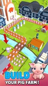 اسکرین شات بازی Tiny Pig Tycoon: Piggy Games 1