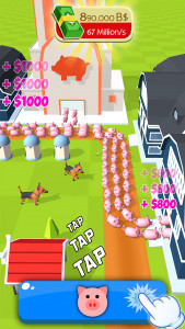 اسکرین شات بازی Tiny Pig Tycoon: Piggy Games 2