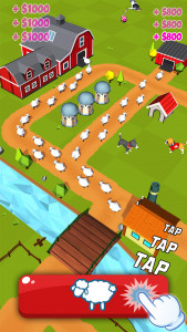 اسکرین شات بازی Tiny Sheep Tycoon - Idle Wool 1