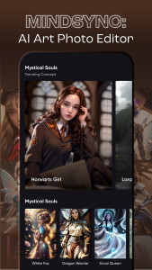اسکرین شات 1 برنامه MindSync: AI Photo Editor