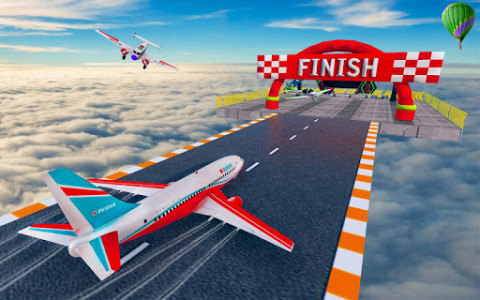 اسکرین شات بازی Aeroplane GT Racing Stunts: Aeroplane Games 7