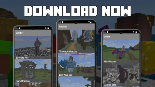 اسکرین شات 4 برنامه Items Mods for Minecraft PE
