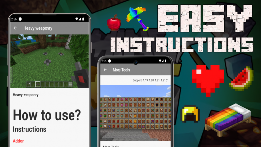 اسکرین شات 2 برنامه Items Mods for Minecraft PE