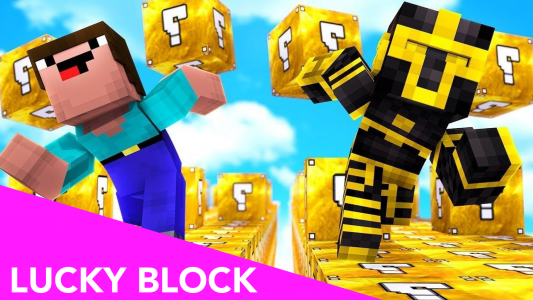 اسکرین شات برنامه Lucky Block Mod for Minecraft 1